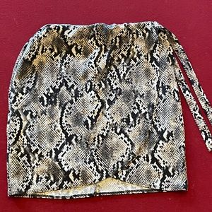 Mini skirt, beautiful print